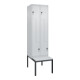 C+P Z-Spind Classic PLUS, Bank, 4 Fächer, 2120x600x815mm, 7035/7035 Verschluss Sicherheits-Drehriegel Sitzbanktyp untergebaut Material Sitzfläche Kunststoff-1
