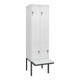 C+P Z-Spind Classic PLUS, Bank, 4 Fächer, 2120x600x815mm, 9016/9016 Verschluss Sicherheits-Drehriegel Sitzbanktyp auskragend Material Sitzfläche Kunststoff-1