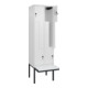 C+P Z-Spind Classic PLUS, Bank, 4 Fächer, 2120x600x815mm, 9016/9016 Verschluss Sicherheits-Drehriegel Sitzbanktyp auskragend Material Sitzfläche Kunststoff-2