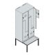 C+P Z-Spind Classic PLUS, Bank, 4 Fächer, 2120x800x815mm, 7035/2004 Verschluss Sicherheits-Drehriegel Sitzbanktyp untergebaut Material Sitzfläche Kunststoff