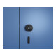 C+P Z-Spind Classic PLUS, Bank, 8 Fächer, 2120x1200x815mm, 7035/7035 Verschluss Sicherheits-Drehriegel Sitzbanktyp untergebaut Material Sitzfläche Kunststoff-2