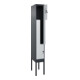 C+P Z-Spind Classic PLUS, Gestell, 2 Fächer, 2120x300x500mm, 7016/7035 Verschluss Sicherheits-Drehriegel-5