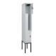 C+P Z-Spind Classic PLUS, Gestell, 2 Fächer, 2120x300x500mm, 7035/7035 Verschluss Sicherheits-Drehriegel-4