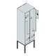 C+P Z-Spind Classic PLUS, Gestell, 4 Fächer, 2120x600x500mm, 7035/5012 Verschluss Sicherheits-Drehriegel-4