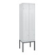 C+P Z-Spind Classic PLUS, Gestell, 4 Fächer, 2120x600x500mm, 7035/7035 Verschluss Zylinderschloss