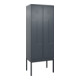 C+P Z-Spind Classic PLUS, Gestell, 4 Fächer, 2120x800x500mm, 7016/7016 Verschluss Zylinderschloss