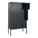 C+P Z-Spind Classic PLUS, Gestell, 6 Fächer, 2120x1200x500mm, 7016/7016 Verschluss Sicherheits-Drehriegel-5