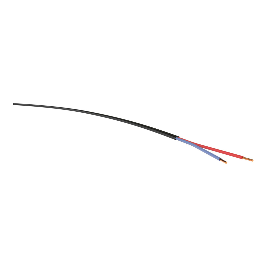 Câble basse tension 2x4,0 mm², longueur 100 m, câble basse tension