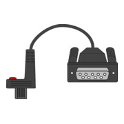 Câble de données DIGI-MET® RS232 p. Data-Variable L. 2 m HELIOS PREISSER