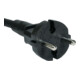 Câble de liaison H07RN-F 2 x 1 mm² 5 m avec fiche profilée noire p. l'int./l'ext-3