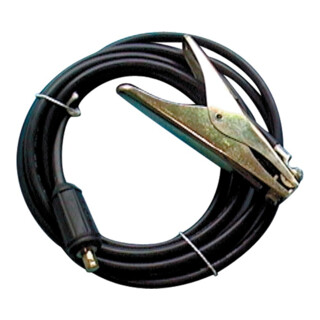 Câble de masse surmoulé 300 A L. câble 4 m section câble 35 mm² fiche KS 50 enve