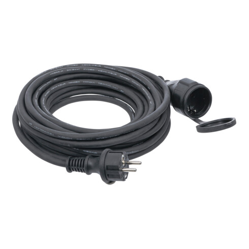 Câble de rallonge BGS 10 m, 3 x 1,5 mm², IP 44