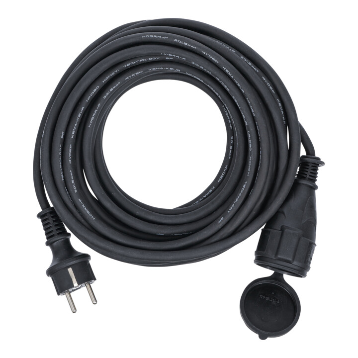 Câble de rallonge BGS 10 m, 3 x 1,5 mm², IP 44