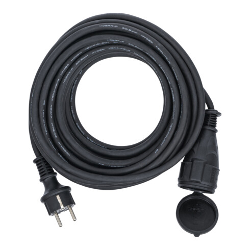 Câble de rallonge BGS 20 m, 3 x 1,5 mm², IP 44