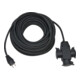 Câble de rallonge de chantier 25m H07RN-F3G1,5 noir avec 3 prises en caoutchouc IP44-1