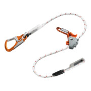 Câbles de maintien ERGOGRIP SK12 2 m EN358:1999 EN353-2:2002 roue polyamide blan