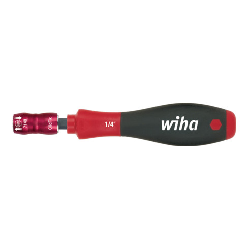 Wiha Cacciavite con portabit meccanico bloccabile 1/4" 146mm