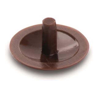 Heco Cache-écrous Hêtre brun 12 mm