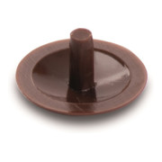 Cache-vis pour vis à trou Ø2,4mm, Ø12mm, RAL9005, noir, 500 pcs.