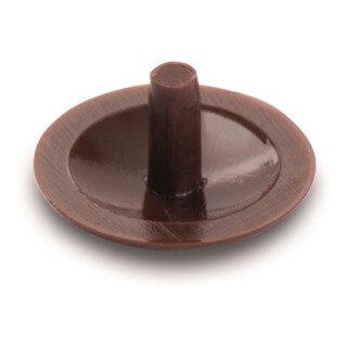 Heco Cache-écrous Hêtre brun 12 mm