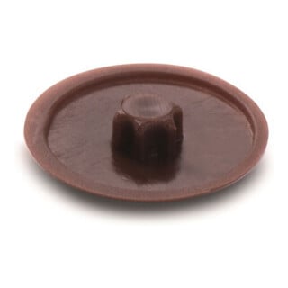Cache-vis, T-25, Ø15mm, RAL9005, noir, 500 pcs.