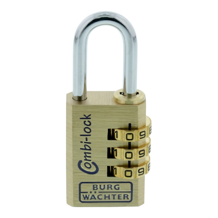 Cadenas à chiffres Burg-Wächter Cadenas à combinaison Combi Lock 80 corps de serrure-B.30mm numéro MS défilement. 3