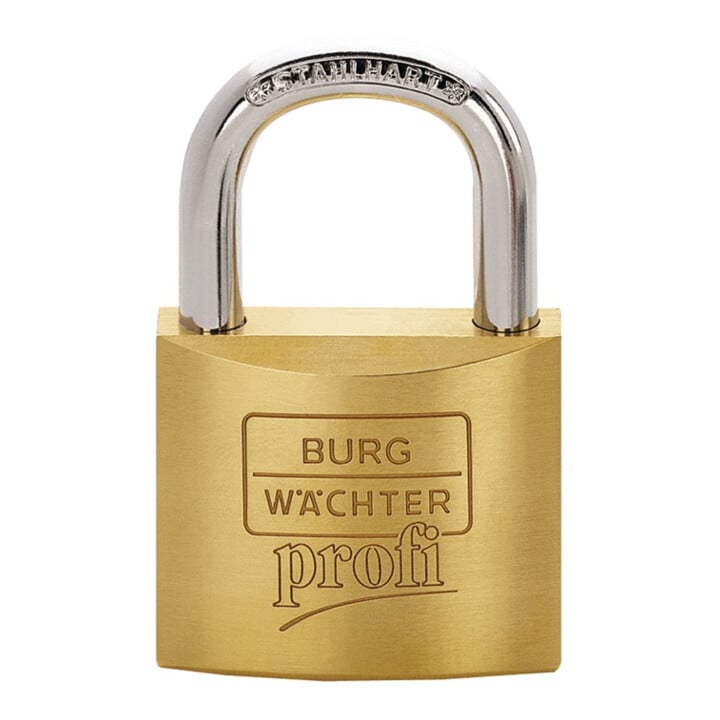 Cadenas à cylindre Burg-Wächter 116 50 Z5 Corps de serrure GL B.50mm MS gl.Z5