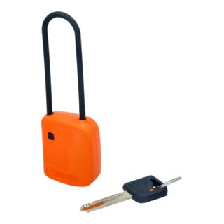 Cadenas de condamnation, orange, matériau composite, 76 mm KS Tools