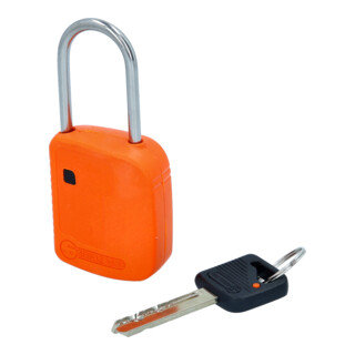 Cadenas de condamnation, orange, métal, 38 mm KS Tools