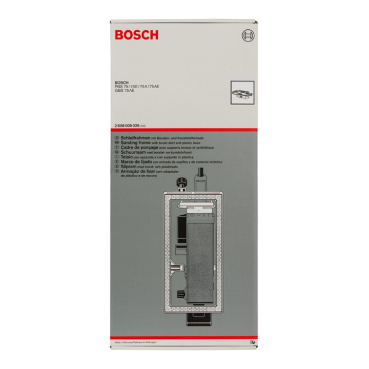 Cadre de ponçage Bosch pour PBS 75 A, PBS 75 AE
