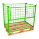 Cadre de rehausse grillagé 100 cm RAL 6017 5x5-1