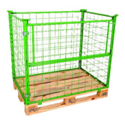 Cadre de support à grille 80 cm RAL 6017 5x5