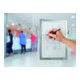 DURABLE Cadre d'information DURAFRAME® NOTE A4 argenté