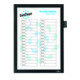 DURABLE Cadre d'information DURAFRAME® NOTE A4 argenté