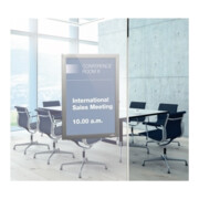 Cadre magnétique DIN A4 argent film verso autocollant 2 pces/VE DURABLE-2