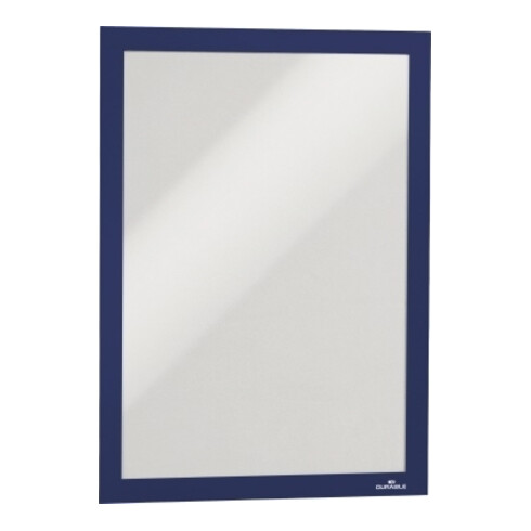 Cadre magnétique DIN A4 bleu foncé film verso autocollant 2 pces/VE DURABLE