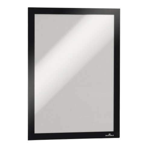 Cadre magnétique DIN A4 noir film verso autocollant 2 pces/VE DURABLE