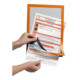 Cadre magnétique DIN A4 orange film verso autocollant 2 pces/VE DURABLE-4