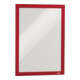 Cadre magnétique DIN A4 rouge film verso autocollant 2 pces/VE DURABLE-5