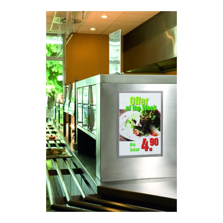 DURABLE Cadres d’information DURAFRAME® A3 6 pièces argentés