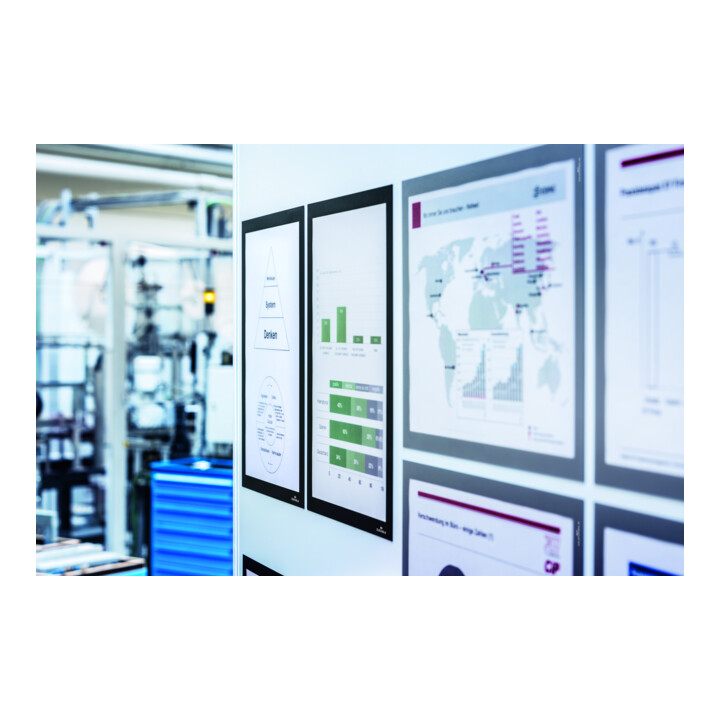 Cadre magnétique Durable Magneticframe A3 argent
