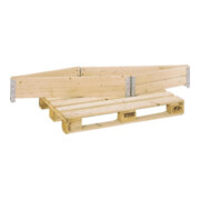 Cadres à palettes Transpak  L1200xl800 mm 4 charnière hauteur utile 200 mm