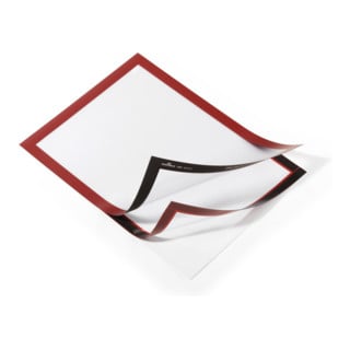 Cadres magnétiques durables DURAFRAME A4 - emballage en vrac rouge