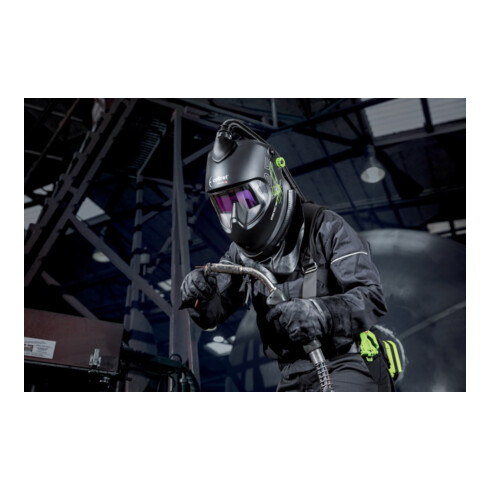 Cagoule de protection p. soudeur panoramaxx noir 180 x 120 mm DIN 5-12 OPTREL