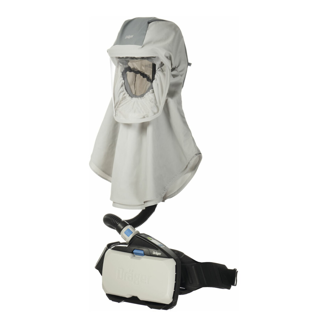 Cagoule premium Dräger pour l'unité de filtration du ventilateur X-plore 8000, courte, L/XL