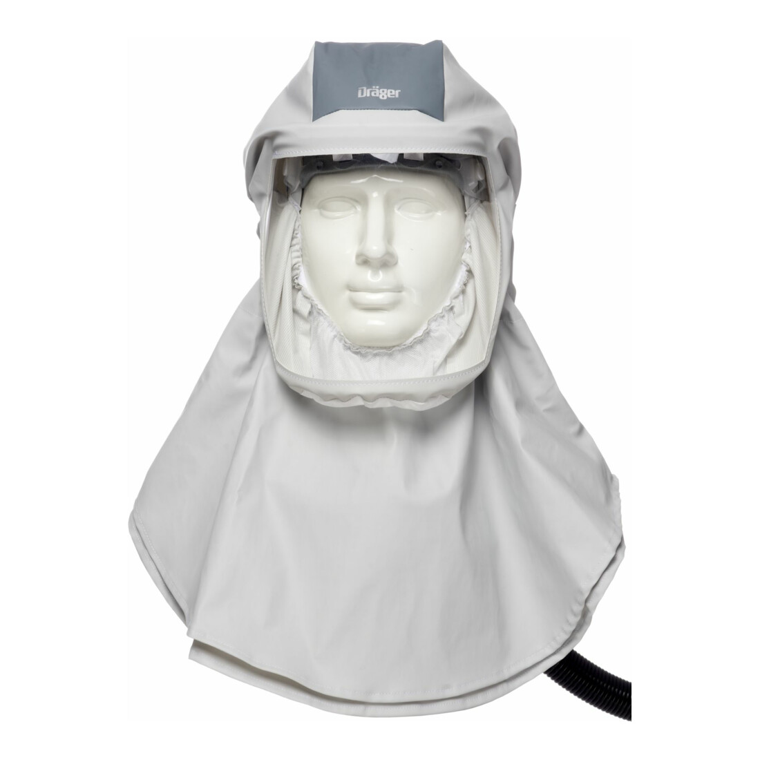 Cagoule premium Dräger pour l'unité de filtration du ventilateur X-plore 8000, courte, L/XL