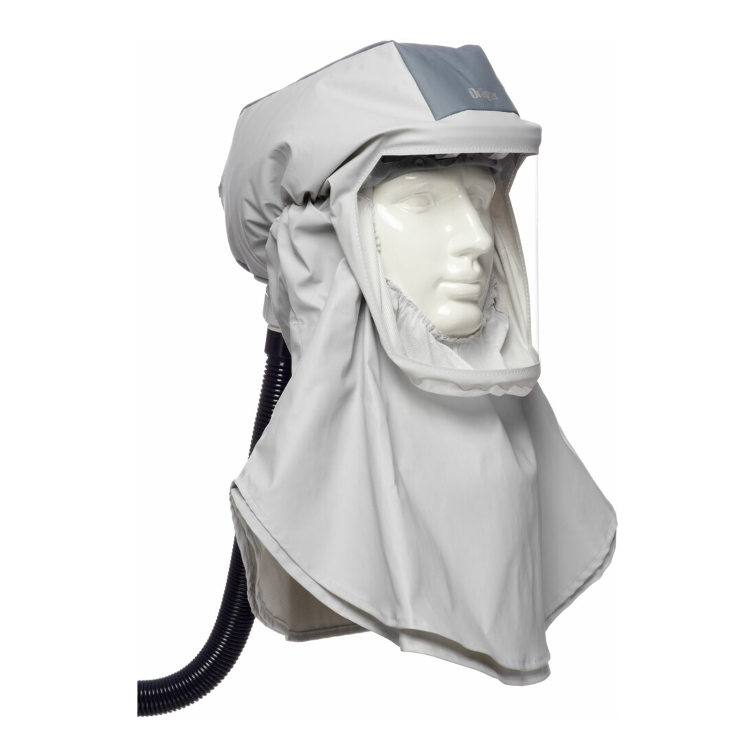 Cagoule premium Dräger pour l'unité de filtration du ventilateur X-plore 8000, courte, L/XL