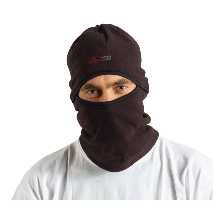 Cagoule universel noir 100 % polyester