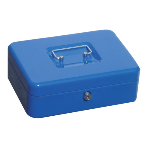Caisse à monnaie bleue 20 200x160x90