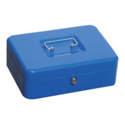 Caisse à monnaie bleue 330×235×90